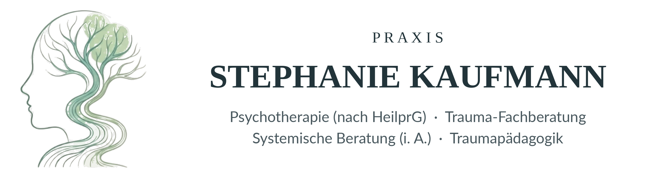 Praxis Stephanie Kaufmann &mdash; Psychotherapie (nach HeilprG) &middot; Trauma-Fachberatung &middot; Systemische Beratung (i.&nbsp;A.) &middot; Traumap&auml;dagogik